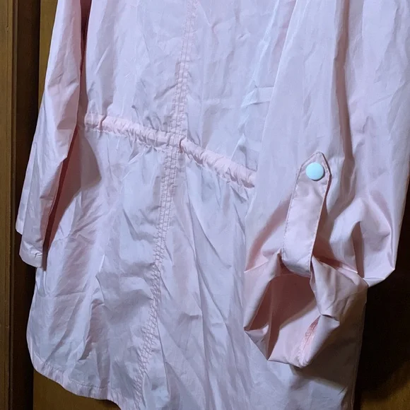 BIG CHILL FREESTYLE- LIGHTWEIGHT , LIGHT PINK RAIN JACKET , 2X - Picture 9 of 13